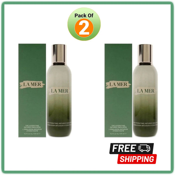 (2X) LA MER The Hydrating Infused Emulsion - 4.2fl. oz / 125ml - New